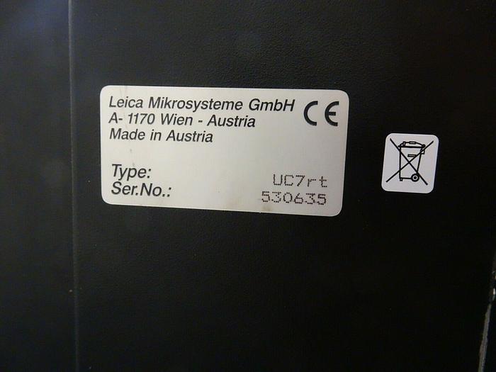 Used Leica EM UC7 Ultramicrotome Microtome (UC7rt)