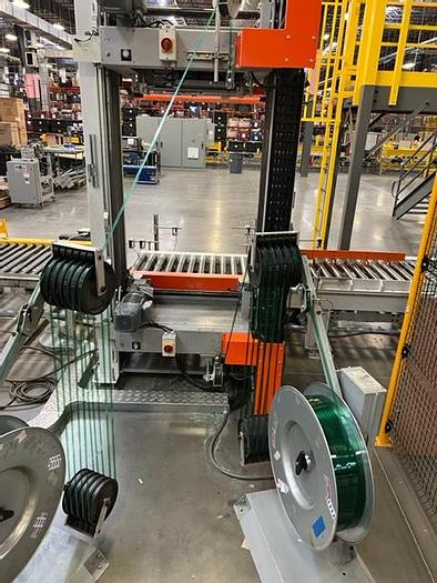 Used 2016 OMS Group 06RP-2-TR1400HD Automated Strapping Line