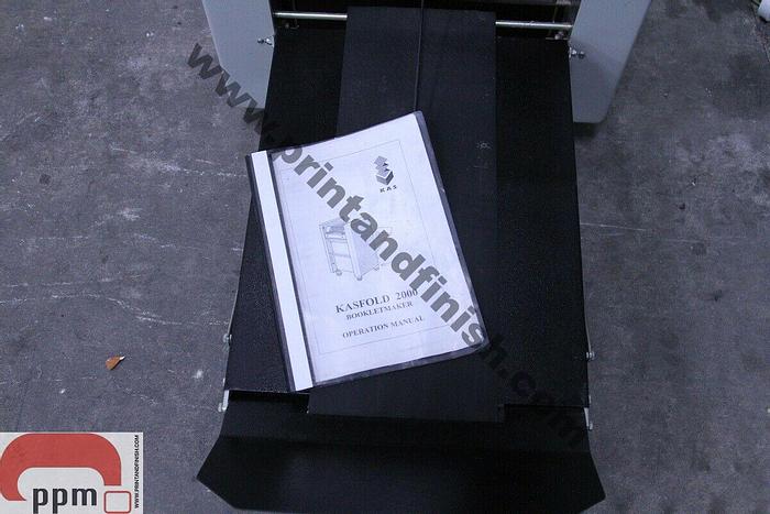 Used KAS 2000 Booklet Maker