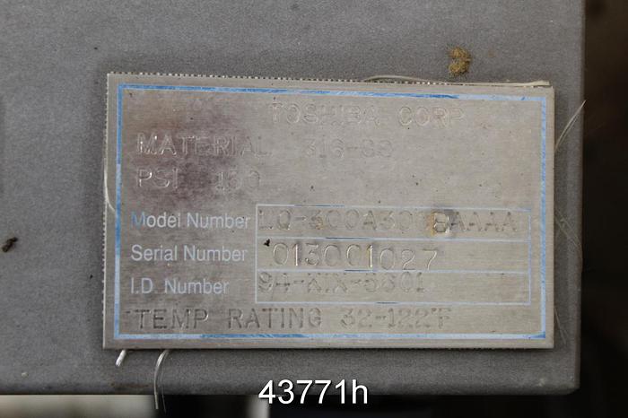 Used Toshiba LQ300 A30CBAAAA Density Meter, 12" Diameter #43771