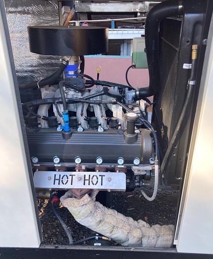 Used 2014 Generac 100 kW Natural Gas Generator Low Hours