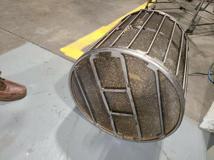 Used New Holland K90 Large Chip Spinner Basket 18" BASKET ONLY NEEDS REPAIR