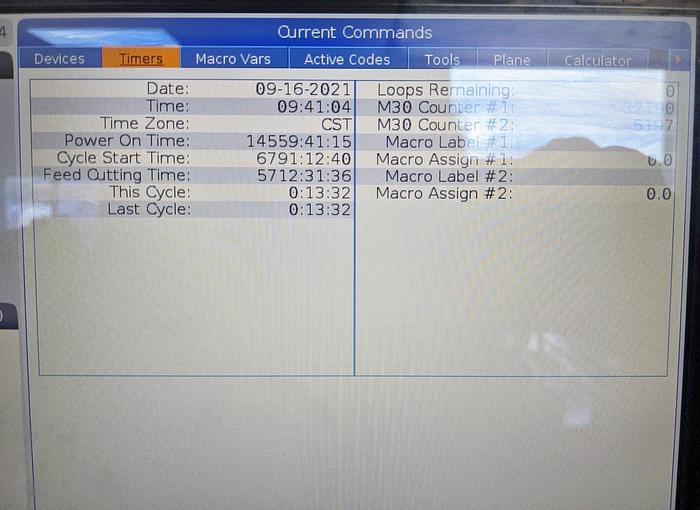 Used 2016 HAAS VF-2 4-Axis CNC Vertical Machining Center