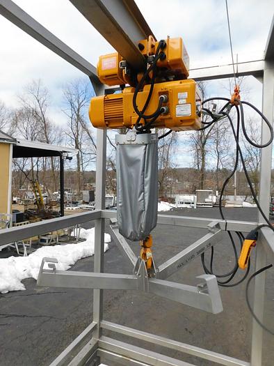 Used EXPERT PROCESS SUPER SACK UNLOADER – 3800# CAPACITY – ALL STAINLESS STEEL (#9762)