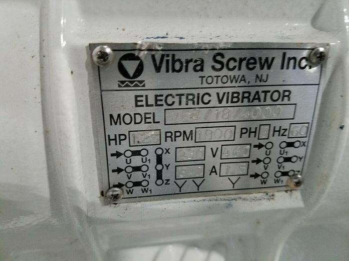 Used Vibra Screw Electric Vibrator Motors used for powder hopper shakers