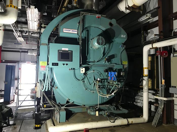 Used 2006 Cleaver Brooks 400 HP 15 PSI low pressure CBI 200-400-015 Boiler