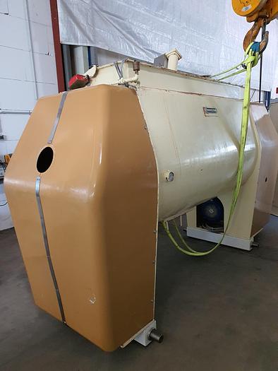 Gebraucht gebr. Einwellen-Mischer BÜHLER Type SMC-1500 mit ca. 1.500 Litern Inhalt.