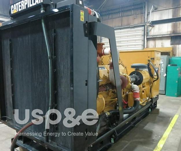 Used 0.8 MW 2014 Used Caterpillar C27 Diesel Generator Sets