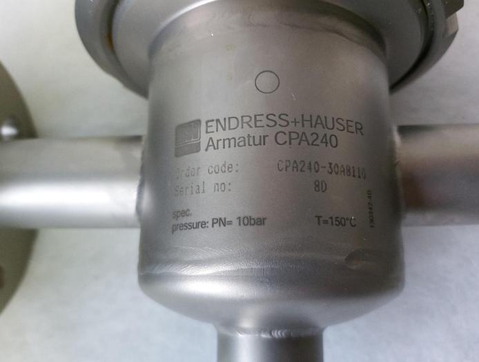Durchflussarmatur Flowfit CPA240, Endress und Hauser, neu
