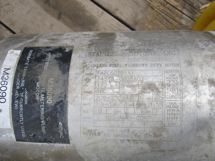 Used Pump, Peristaltic, S/st, Masterflex, Mdl 7518-12 #S739561