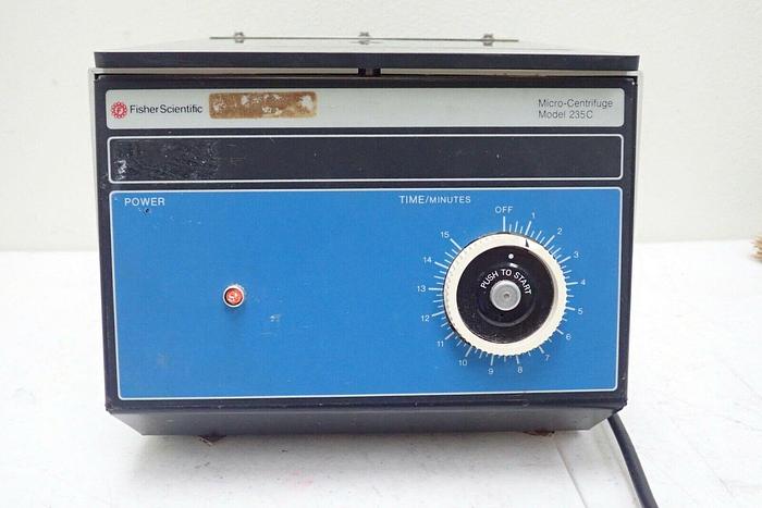 Used Fisher Scientific Laboratory 235C Micro-Centrifuge w/ 20 Place Rotor