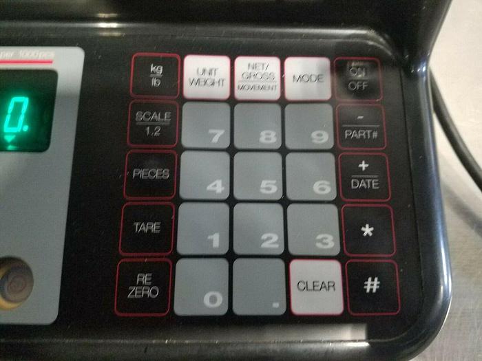 Used Rice Lake Precision Digital Counting Scale DC 120 Counts Pieces 5 LBS. Capacity