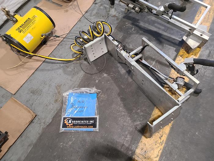 Used Zimmerman  200 Lb Air Balance Back Saving Heavy Lifting Hoist for Coil Stock