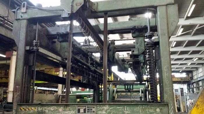 Used 16' DROP STACKER & EXIT DISCHARGE CONVEYOR (USED)