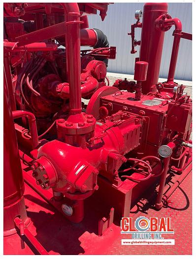 Used Item 0598 : Sullair 1350CFM / 350PSI Air Compressor & Ariel JGA-2 2-Stage Booster Combination