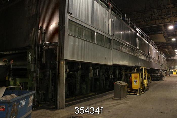 Refurbished Beloit Rebuilt 188" Complete Fourdrinier Paper Machine #35434