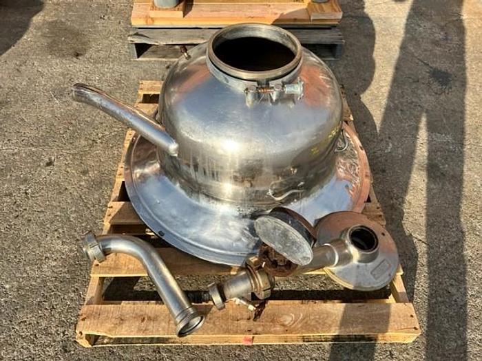 Used Centrifuge, Disc, Nozzle, Westfalia, SIG 15007, 316 S/st, #Z203100