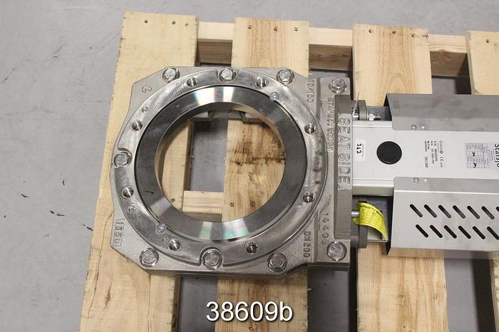 Unused Stafsjo 8" Air Operated Knife Gate Valve, Type RKO #38609