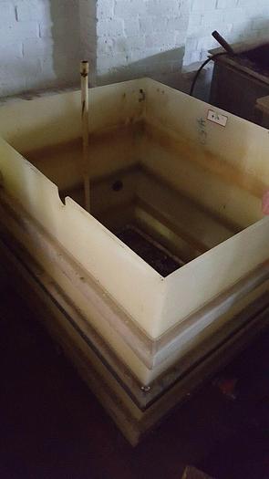 Used PolyPro Plating rinsing rinse tanks Dipping Dying Electroplate