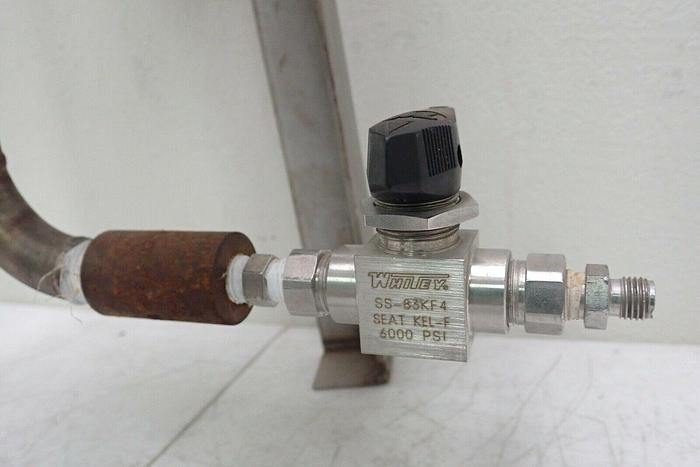 Used Picor 4" x 2" SCH 10S 30-50 PSI 100ºF WP 304/304 LW Conical Pressure Vessel