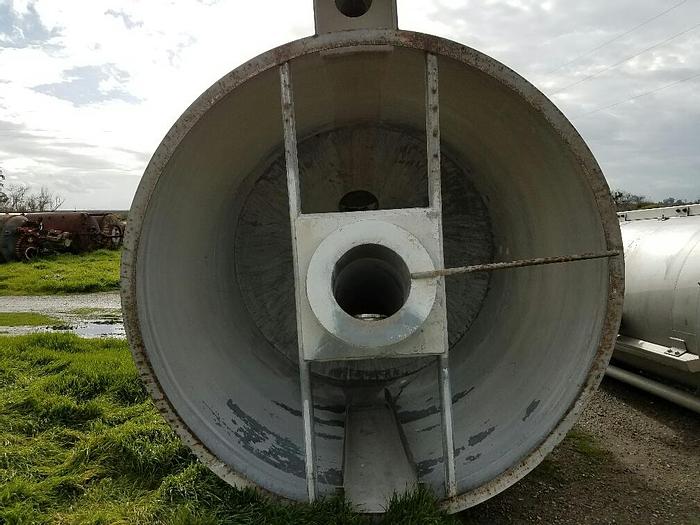 Used Tank, 4,400 Gallon, S/st, 99" X 98", FT/CB, #S740834