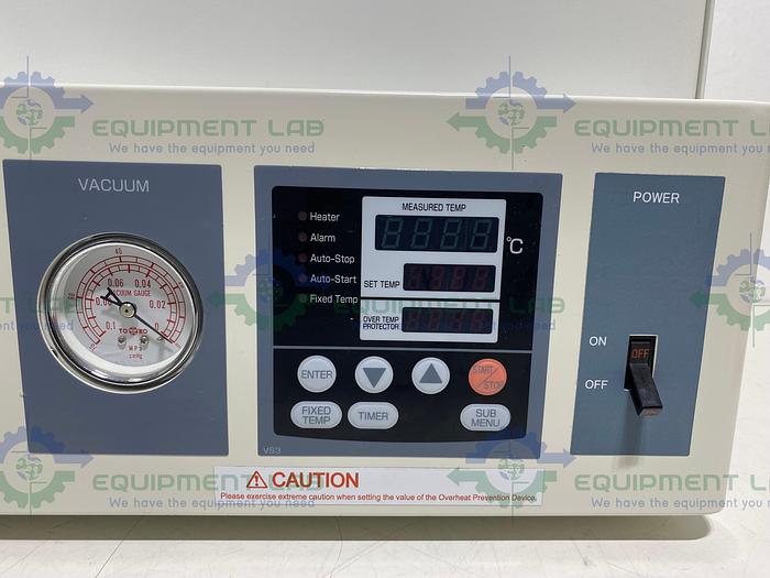 Used Yamato ADP-21 PID-Controlled Vacuum Drying Oven 250°C 120 V