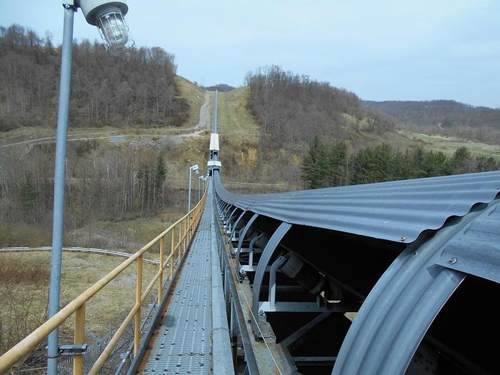 Used Conveyor, Belt, 36" X 1,000', Overland Conveyor, #D742389