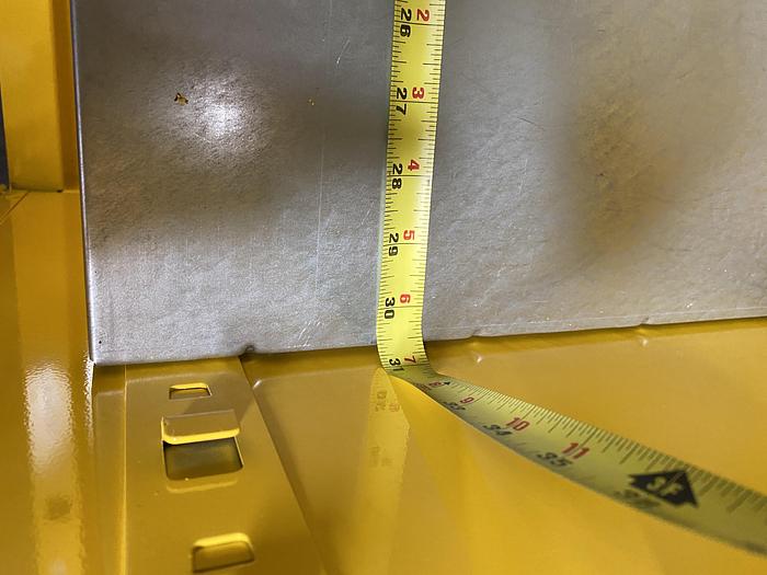 Used JustRite 29005 60 Gallon Flammable Cabinet 65"x 34"x 34" Manual Close