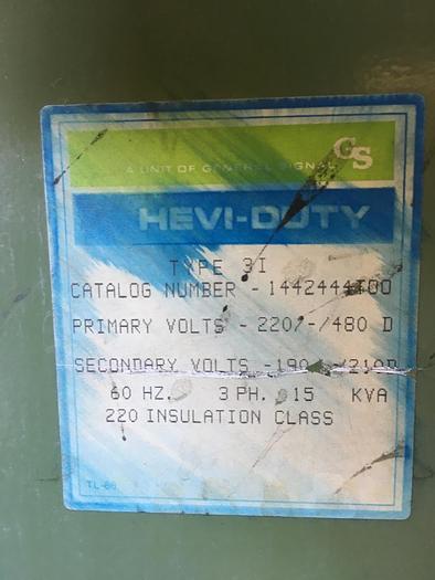 Used 15 Kva Multi-tap General signal Transformer,