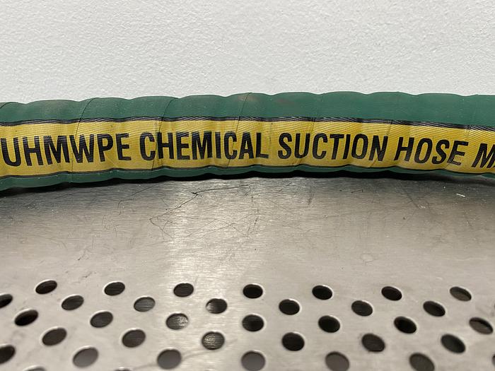Used Parker 72" x 1 1/2" Wildcatter SWC693 UHMWPE Chemical Suction Hose 250 PSI