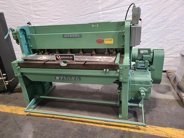 Used Wysong Shear