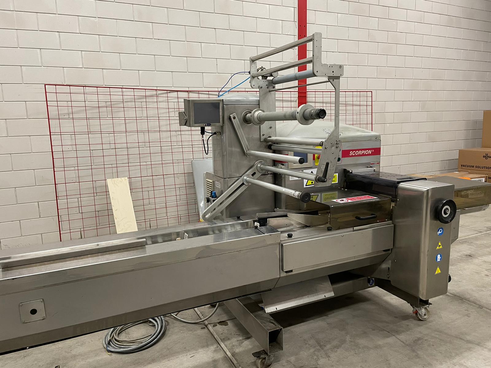 Used 2007 Record Scorpion horizontal wrapper