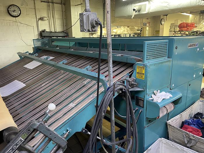 Used Lavatec BB&B 5 lane small piece stacker