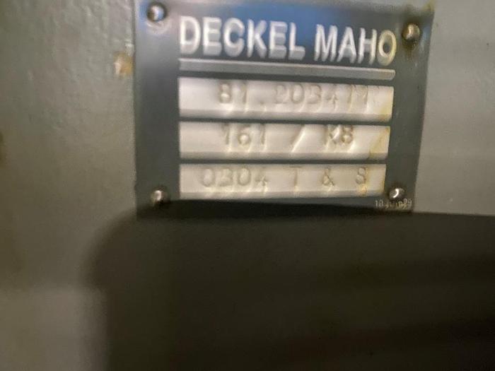 Used 1999 Deckel Maho DMU60P 5 Axis Machining Center