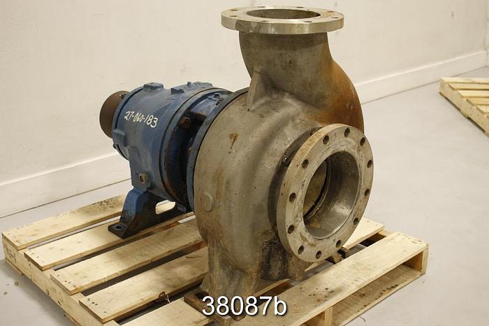Used Goulds 3175 Pump, 8x10x14, Stainless Steel Casing #38087