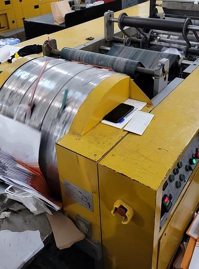 Used 1999 CURIONI SUN MASTER 540 - square bottom paper bag making machine (twisted handles unit)