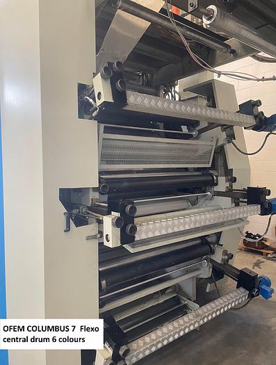 Used 1995 OFEM Columbus 7 - C.I flexo 6 colours (1200 mm)