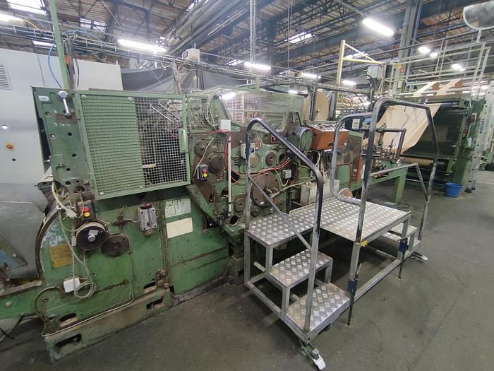 Used (visible in production) 1974 WINDMÖLLER & HÖLSCHER (W&H) TRIUMPH 3C with flat handles unit W&H 9620