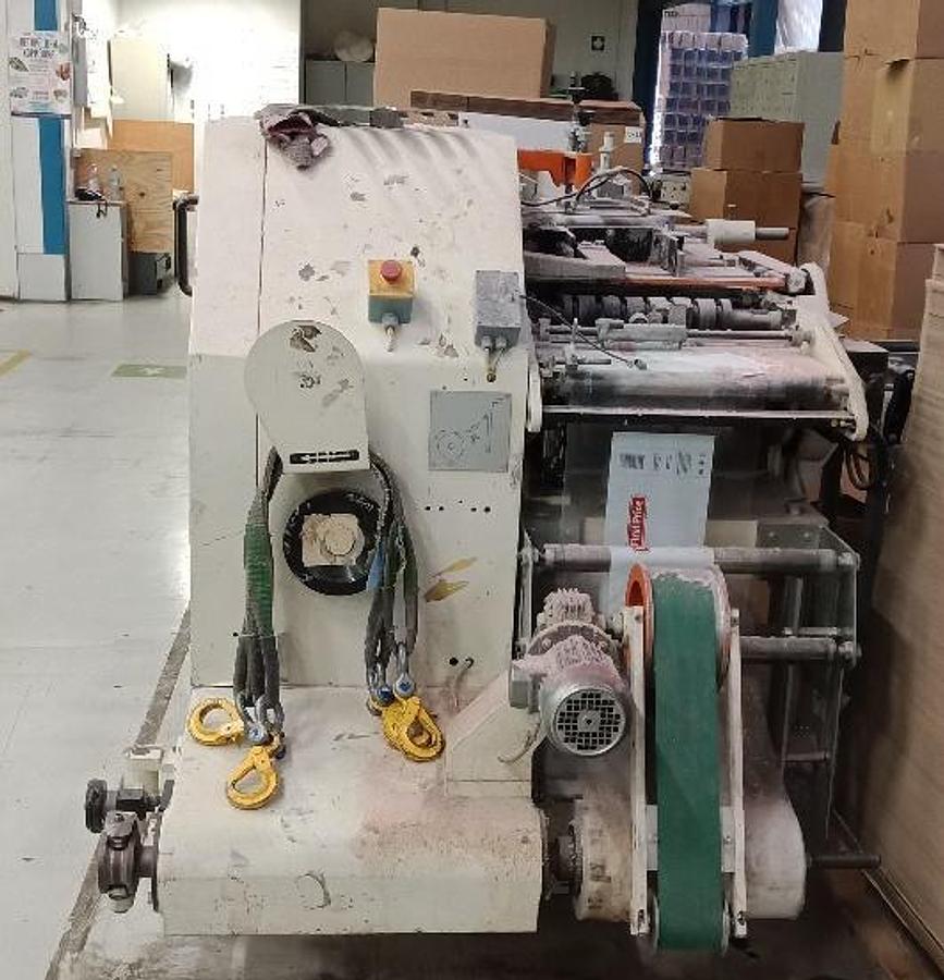 Used 1997 FABIO PERINI Automatic Toilet Roll Line + 1998 CASMATIC Tissue roll Packing Unit