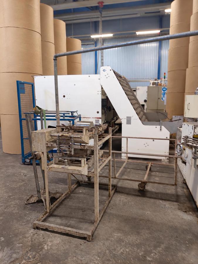 Used TMC (Italy) Packaging line for tissue rolls