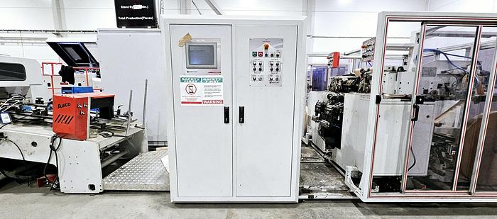 Used (visible in production) 2020 SOMTAS TC 18-46 FLAT HANDLE (Servo) - Square bottom paper bag making machine with FLAT handles