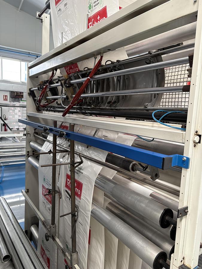Used 2005 ELBA SA90EV-11 | Film bag bag-making machine (T-shirt plastic shopping bag)