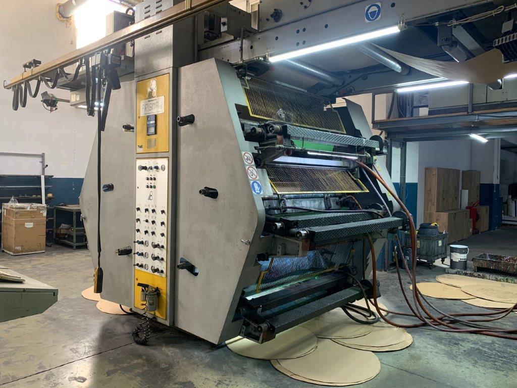 Used (visible in production) 1996 FLEXOTECNICA Prima 6 col. CI flexo | 1300mm