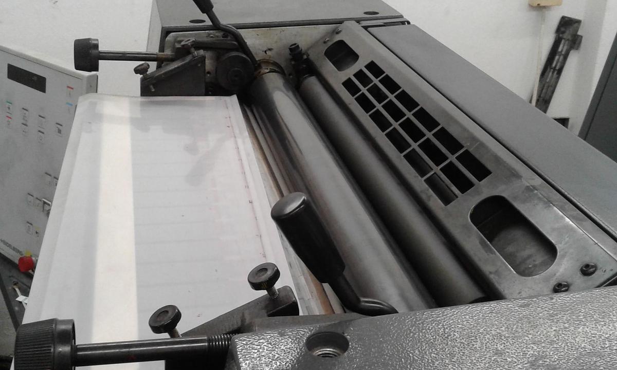 Used 2001 Heidelberg GTO 52-2-P offset printing machine