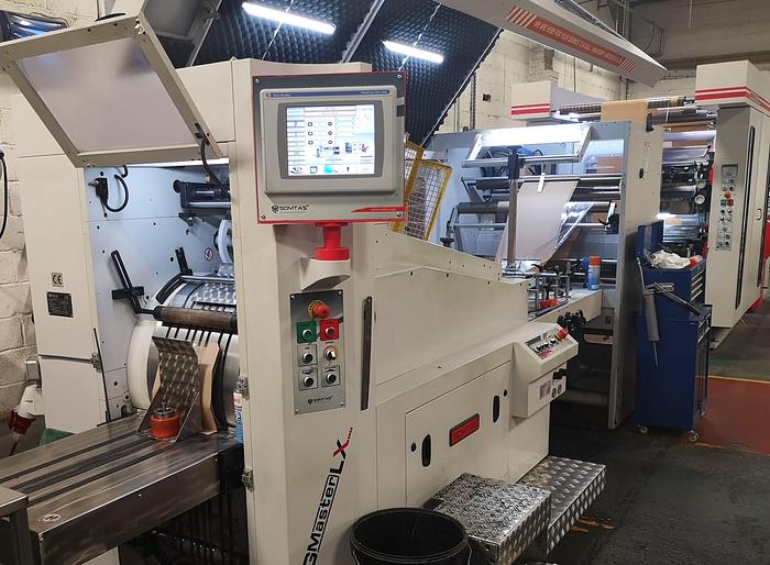 Used 2022 SOMTAS BAG MASTER LX SERVOTECH | with 4 COL. FLEXO | with WINDOW DEVICE - flat & satchel paper bag machine