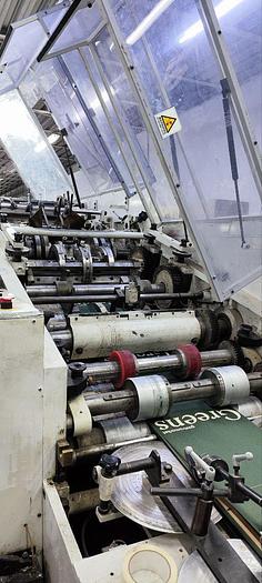 Used 2013 NEWLONG 148T+504 TH-7 | square bottom paper bag making machine with twisted handles unit