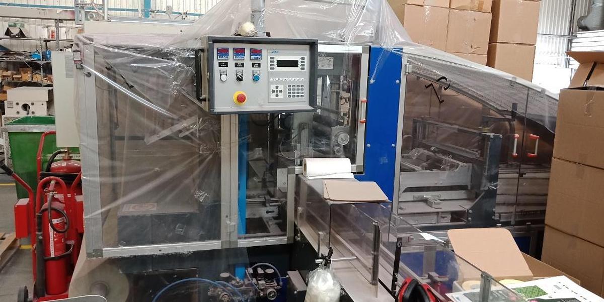 Used LYSH (Israel)  Napkin Making line  Wwith 4 clor printingunit + TISSUE PACKAGING (Italy) TP45 Wrapping Unit for Napkin