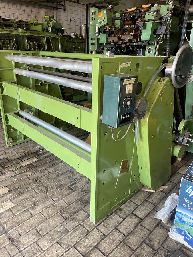 Used (disassembled & stored in warehouse) WINDMÖLLER & HÖLSCHER (W&H) Triumph 5A/SM | square bottom paper bag making machine (with flat handle unit)