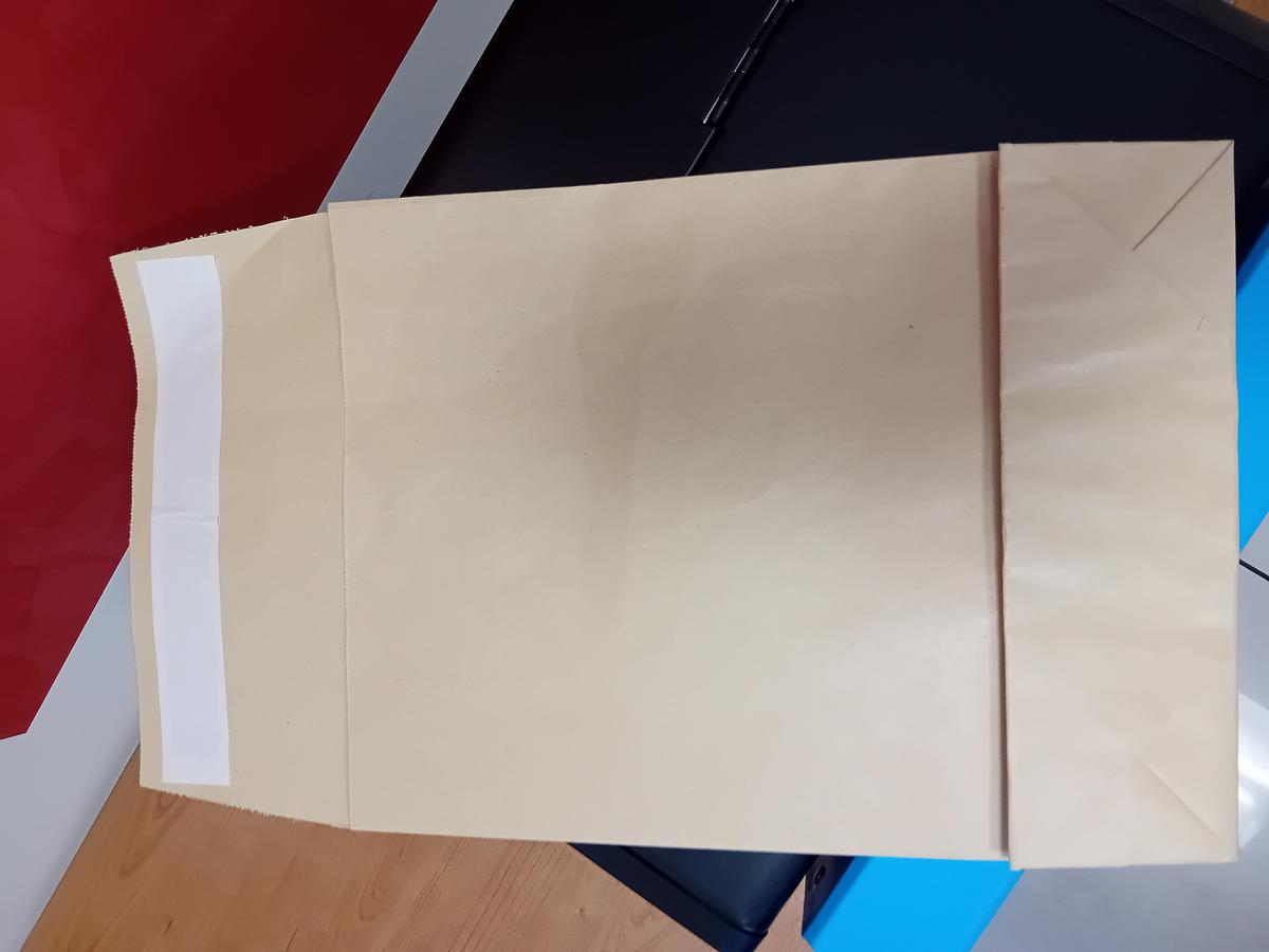 Used HOLWEG ROTABLOK SOS | Paper Bag Machine – Square-Bottom Bags with Flap, adhesive strip - with in-line 3 Colour Flexo