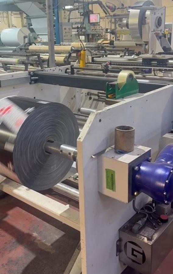 Used (visible in production) 2021 GARANT MATAsim (with window unit)| Flat and satchel paper bag machine